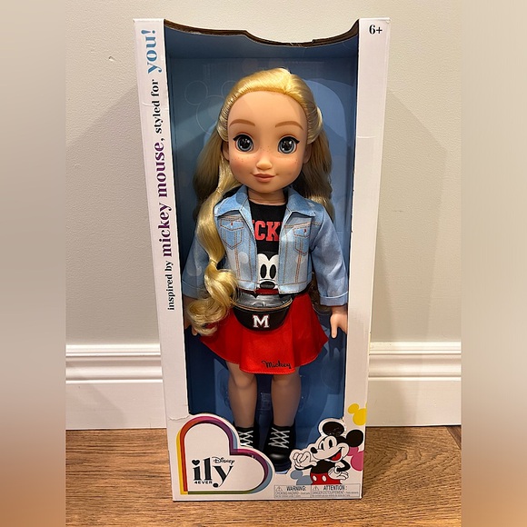 Disney Ily 4ever 18” blonde hair doll inspired by Mickey Mouse - Picture 1 of 7